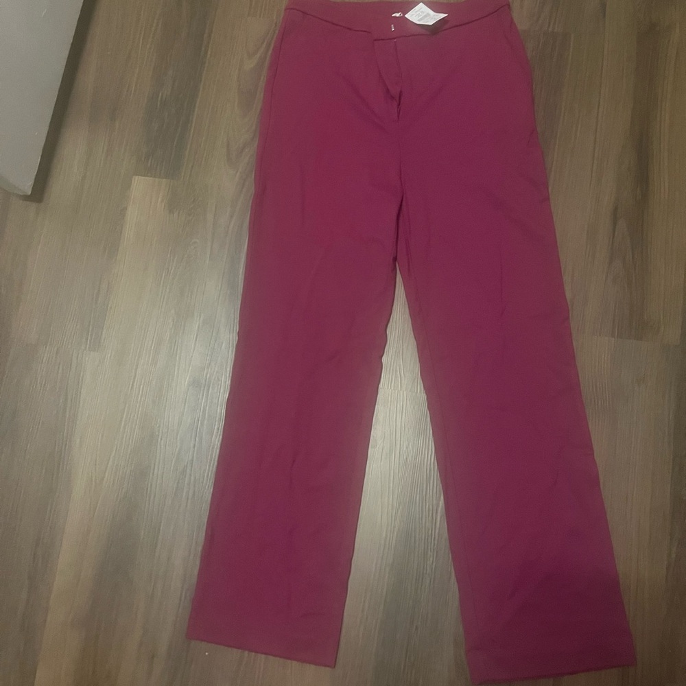 J Crew Women's Burgundy Pants